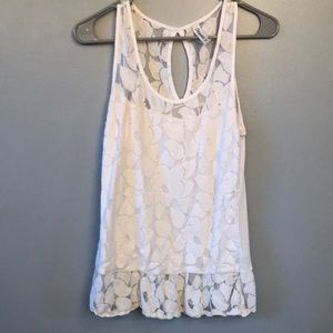 Flower print tank top